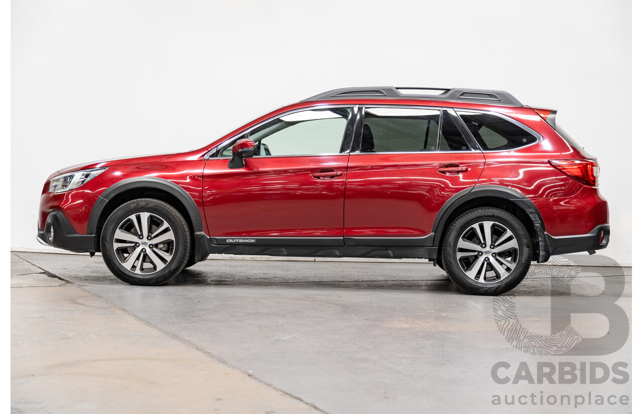 6/2018 Subaru Outback 2.5i Premium (AWD) 5GEN MY18 4d Wagon Crimson Red Pearl 2.5L