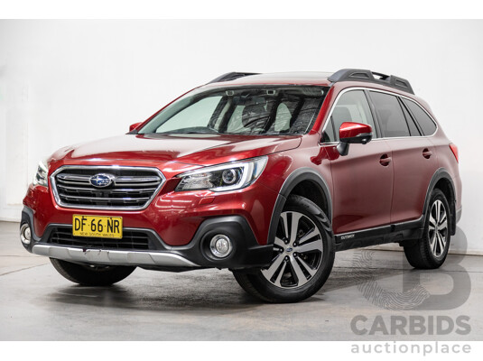 6/2018 Subaru Outback 2.5i Premium (AWD) 5GEN MY18 4d Wagon Crimson Red Pearl 2.5L