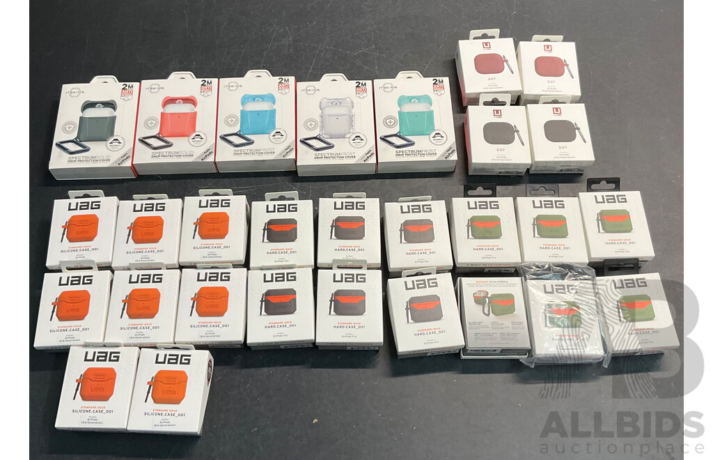 UAG,ITSKINS, UBG AirPods Case - Lot of 29