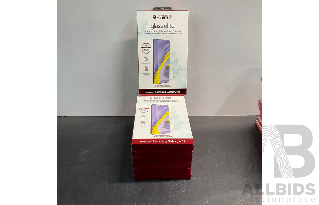 Large Lot of INVISIBLE SHIELD,ZAGG,PANZER GLASS Phone Screen Protector for Samsung/Google/HAUWEI/OPPO