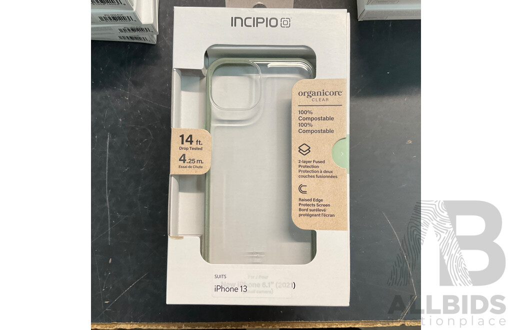 INCIPIO Phone Case for Iphone 13 and 2021iphone 6.7inch - Lot of 87