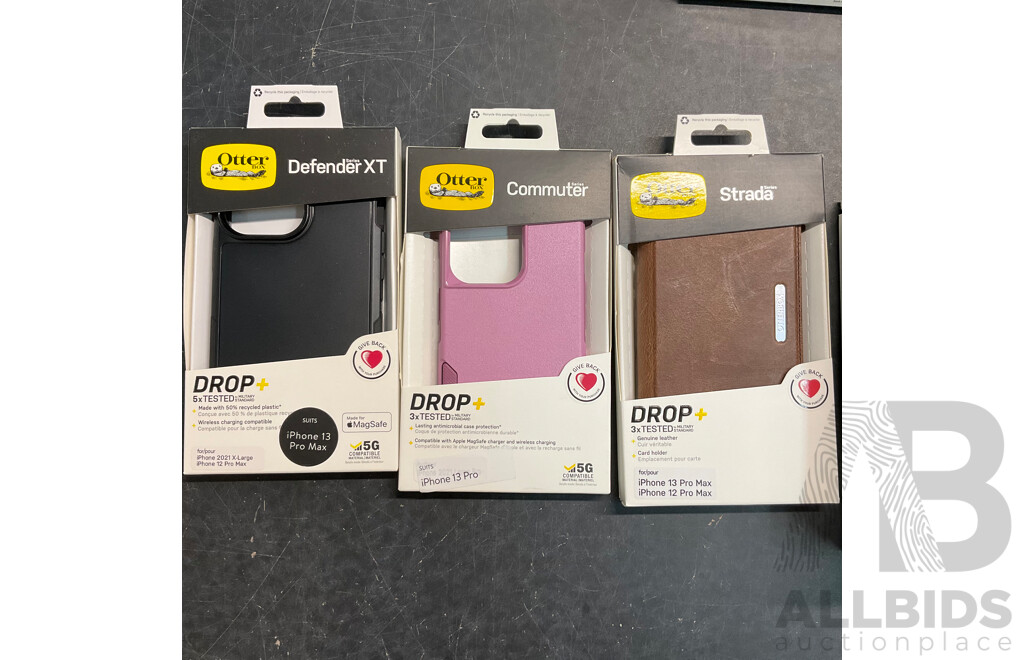 Assorted of OTTER BOX Phone Case for IPhone 12 Pro MAX/ 13Pro MAX