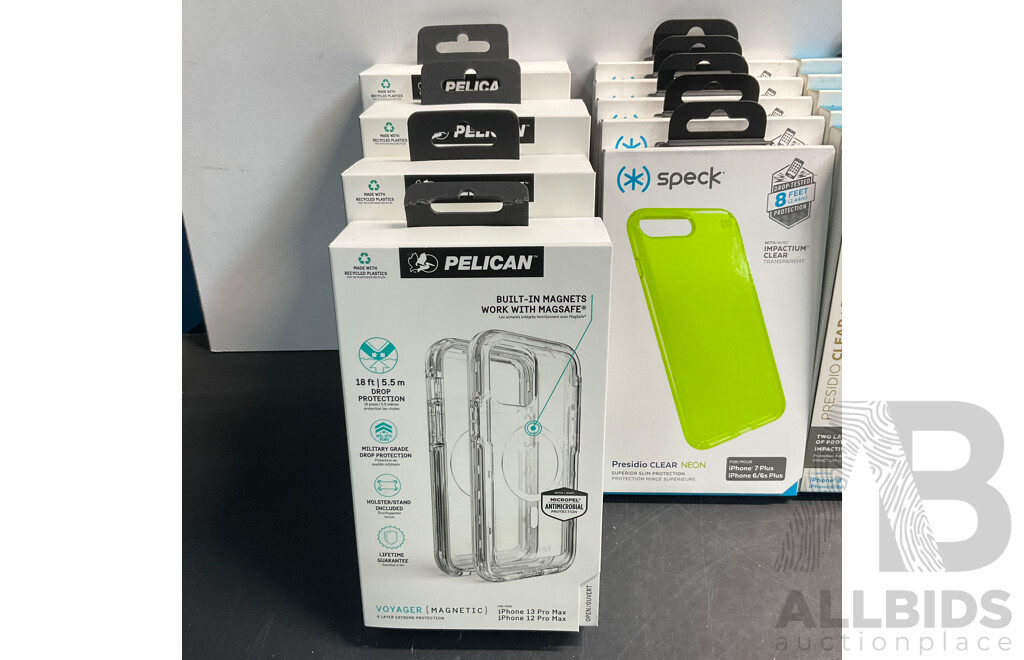 PELICAN,SPECK,ZAGG & Assorted of Phone Case for IPHONE