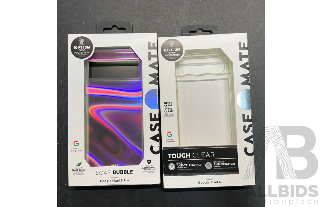 ZAGG, TECH21 INCIPIO, CASE MATE Phone Case & Screen Protector for Google Pixel 6/6a/6 Pro/7/ 7Pro