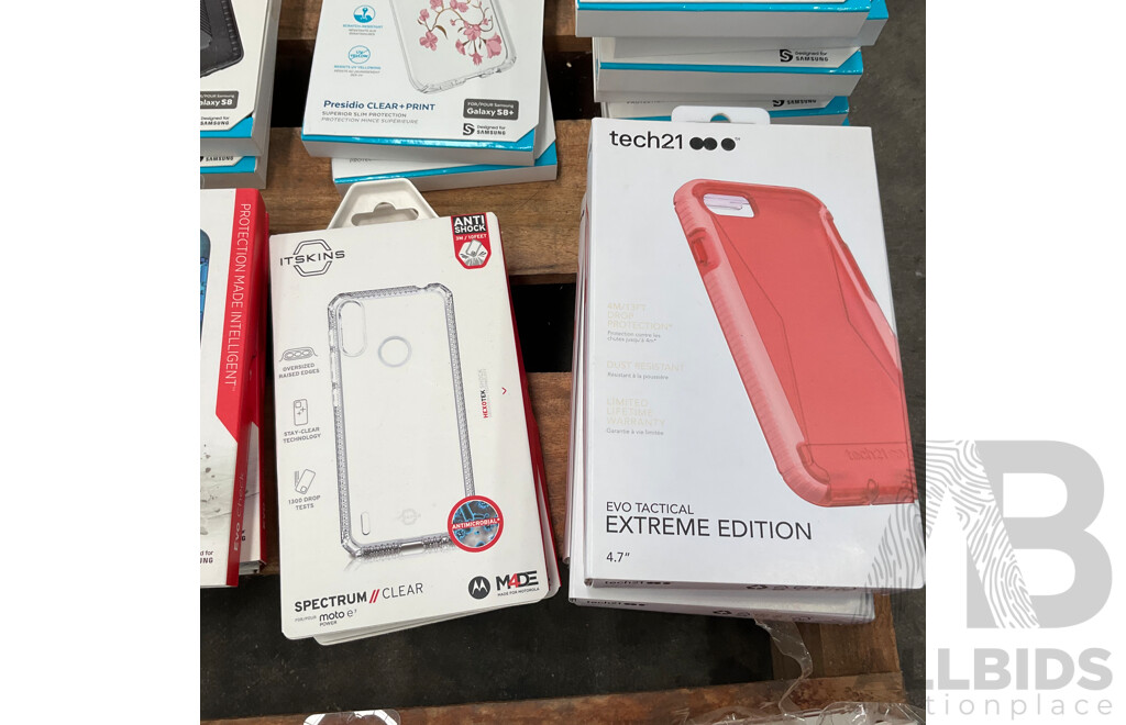 Massive Lot - Assorted of Phone Case & Screen Protector for Iphone, LG, Gaxaly and More