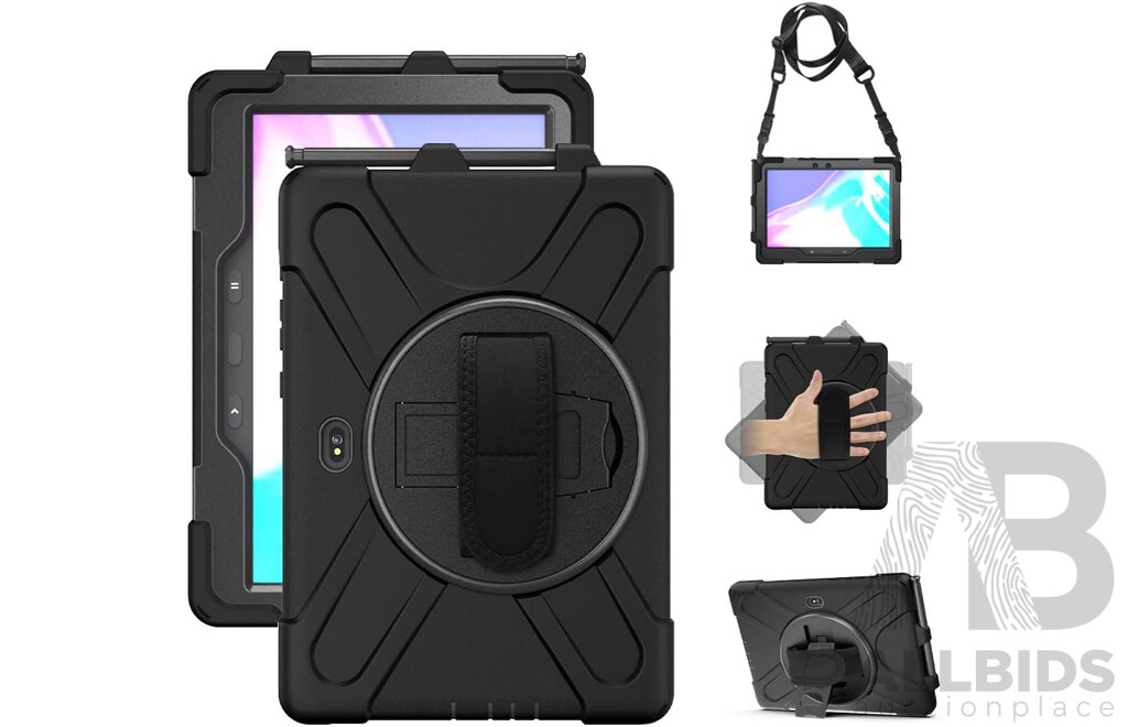  Tablet Protective Case for Apple Air 2 & Galaxy Tab S7 PlusT-970 (12.4 Inch) & Tab S6 Lite - Lot of 18 - Estimated Total ORP $720.00