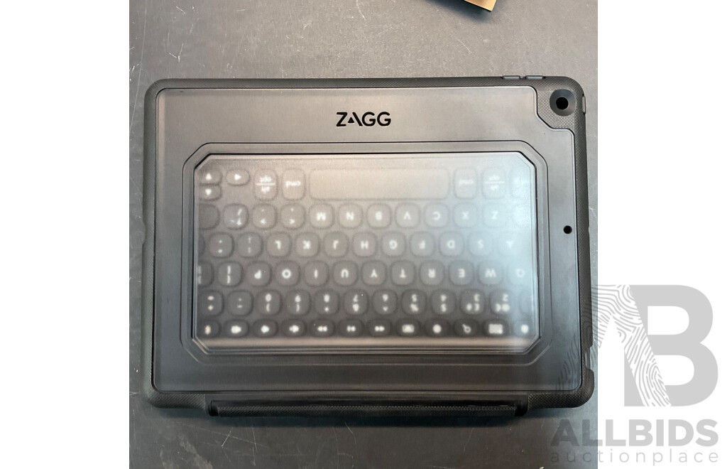 ZAGG Rugged Education Keyboard & Assorted of Accessries for MacBook/iPAD/Xiamoi Pad5/Surface Laptop 15  Inch (4th/3rd Gen) - Estimated Total $1,200.00