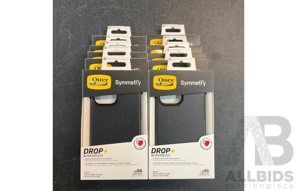 Assorted of OTTERBOX Phone Case for IPhone 12ProMAX / IPhone13 Pro MAX - Lot of 29 - Estimated Total ORP $1450