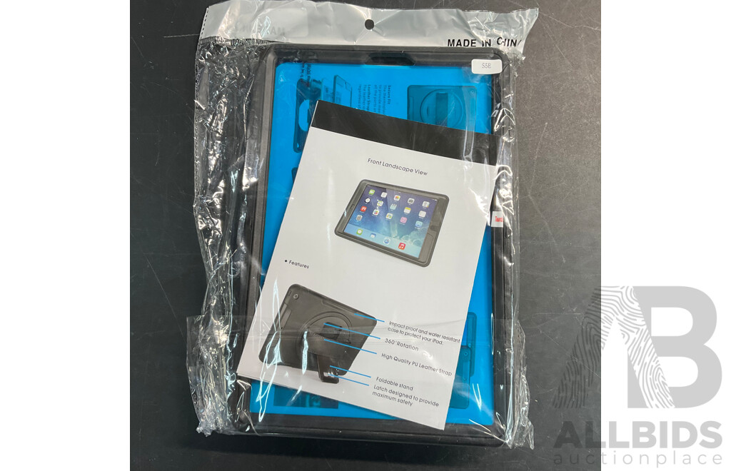 Tablet Protective Case for Apple Ipad 10th & Samsung Galaxy Tab a (8 Inch ) & More - Lot of 22 - Estimated Total ORP $1,100.00