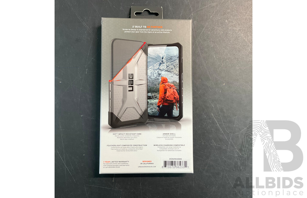 UAG Plasma Series Phone Case for Samsung Galaxy S21 FE 5G - Lot of 29 - Estimated Total $1,700.00