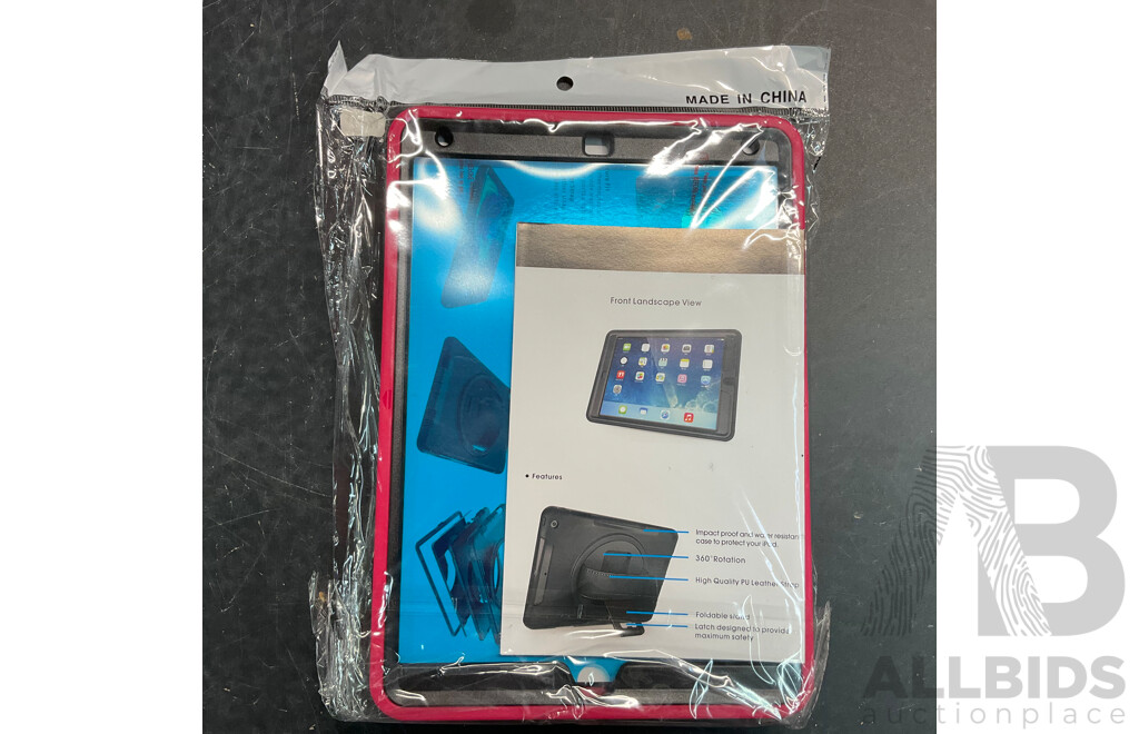 Tablet Protective Case for IPad Air4 10.9inch & IPad 10.2 Inch - Lot of 28 - Estimated Total $1,400.00