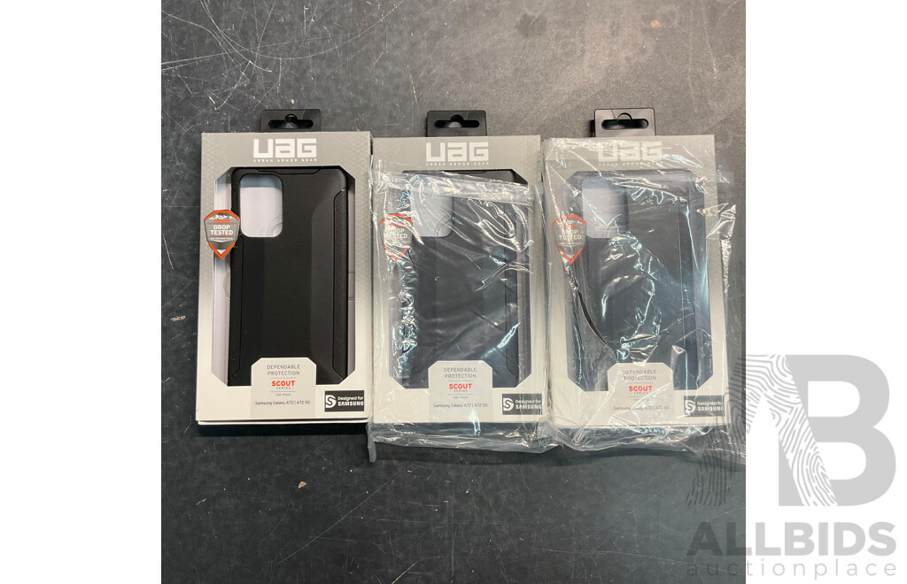 UAG, CASEMATE,Tech 21 & Assorted of Phone Case for Galaxy and Huawei - Lot of 35