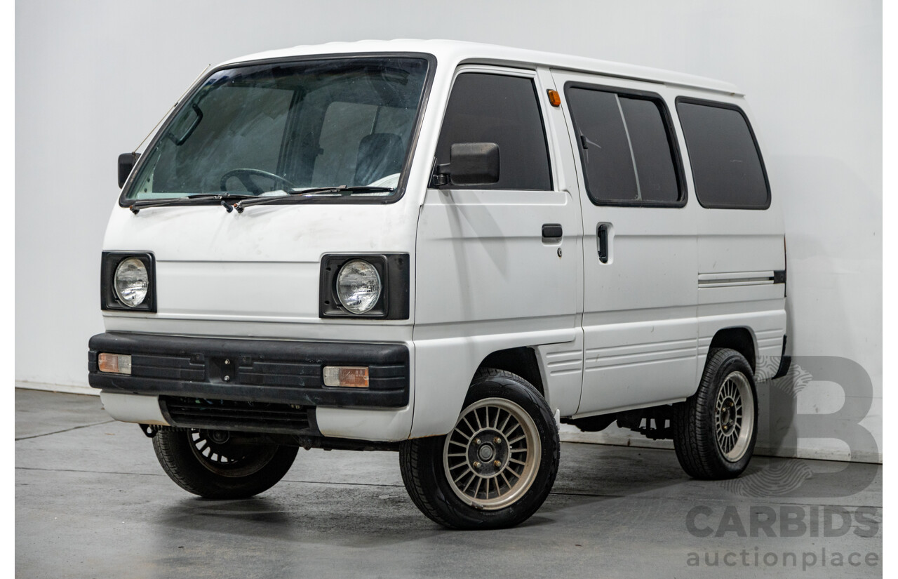 1/1987 Suzuki Super Carry Van DA21V 2d Van White 1.0L