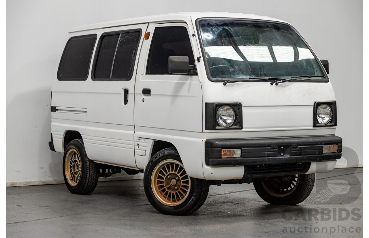 1/1987 Suzuki Super Carry Van DA21V 2d Van White 1.0L