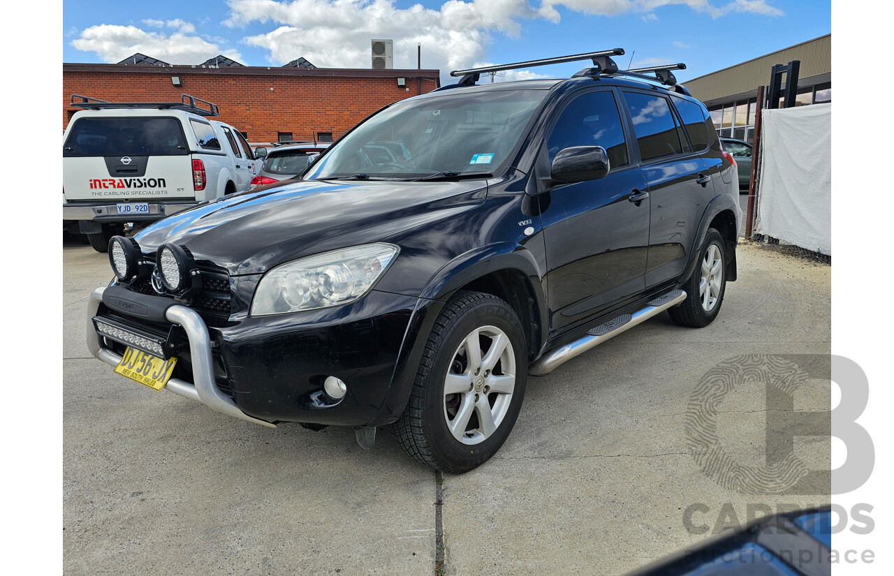 2/2006 Toyota Rav4 Cruiser (4x4) ACA33R 4d Wagon Black 2.4L