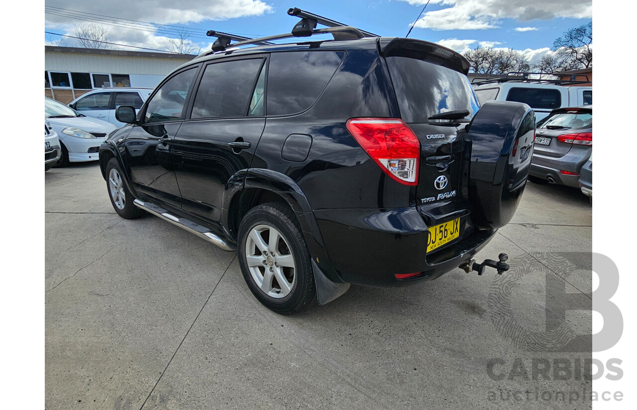 2/2006 Toyota Rav4 Cruiser (4x4) ACA33R 4d Wagon Black 2.4L