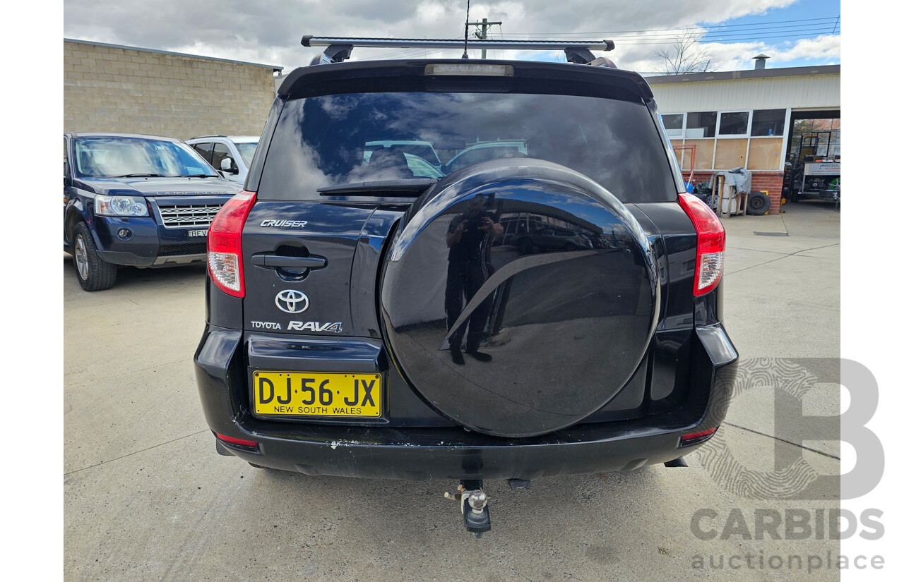 2/2006 Toyota Rav4 Cruiser (4x4) ACA33R 4d Wagon Black 2.4L