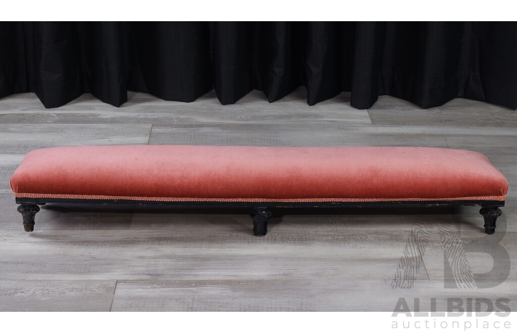 Victorian Upholstered Footstool