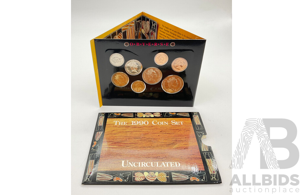 Australan RAM 1990 UNC Eight Coin Set