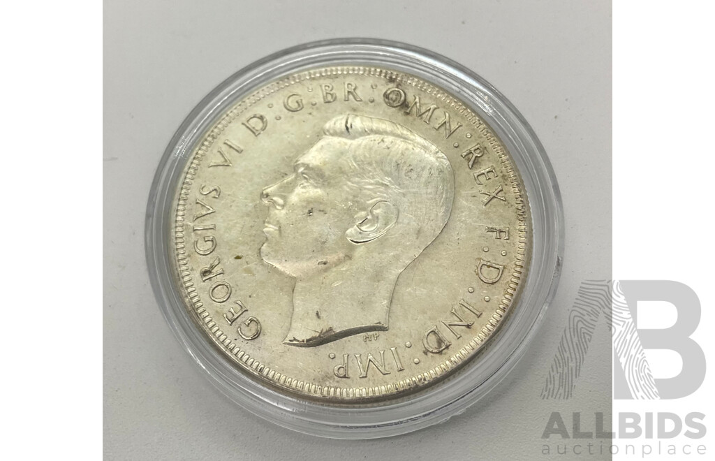 1937 Australian Crown, A/UNC.