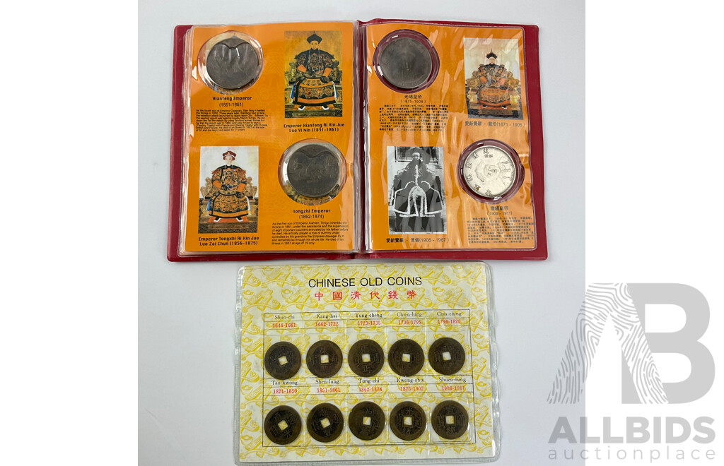 Card of Ten and Album of Ancient Chinese Coins