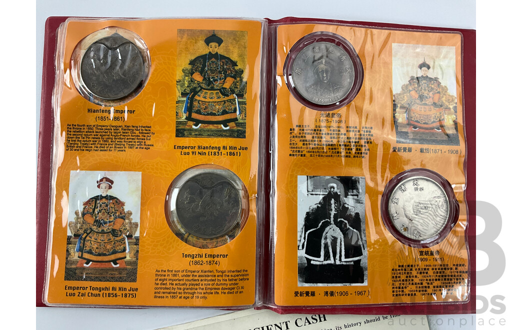 Card of Ten and Album of Ancient Chinese Coins