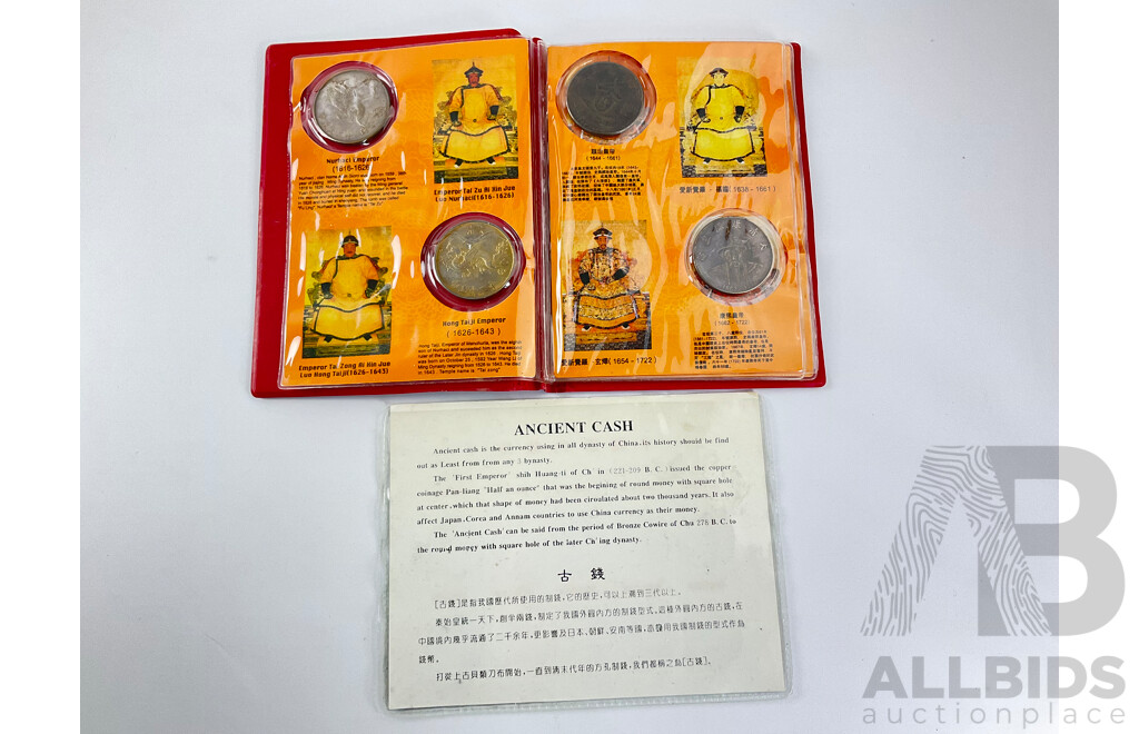 Card of Ten and Album of Ancient Chinese Coins