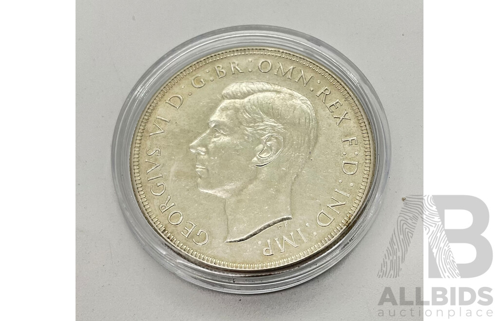 1938 Australian UNC Crown, 5/-.