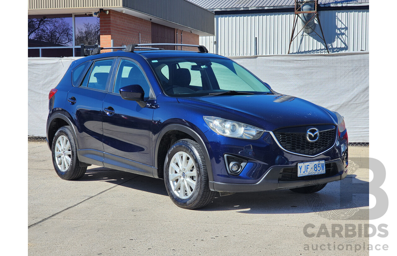 10/2012 Mazda Cx-5 MAXX Sport (4x4)  4d Wagon Blue 2.2L