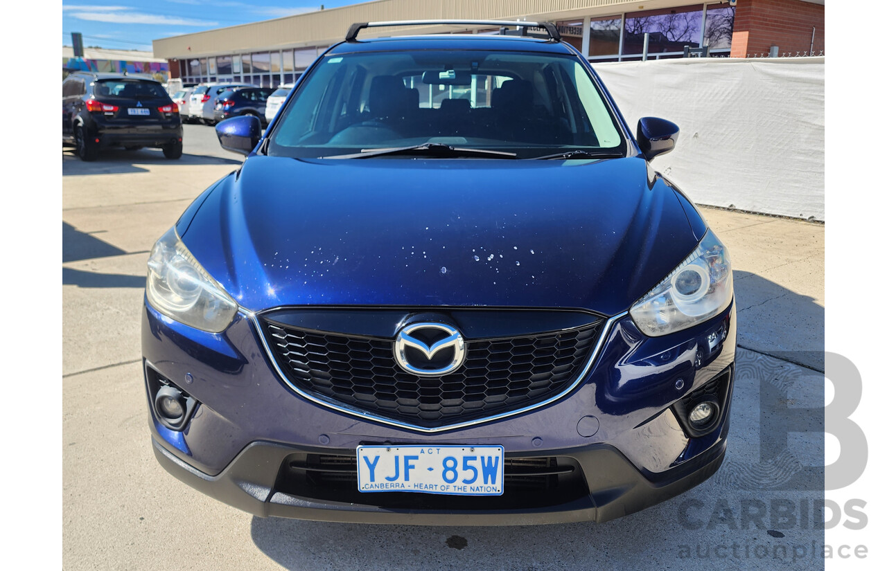 10/2012 Mazda Cx-5 MAXX Sport (4x4)  4d Wagon Blue 2.2L