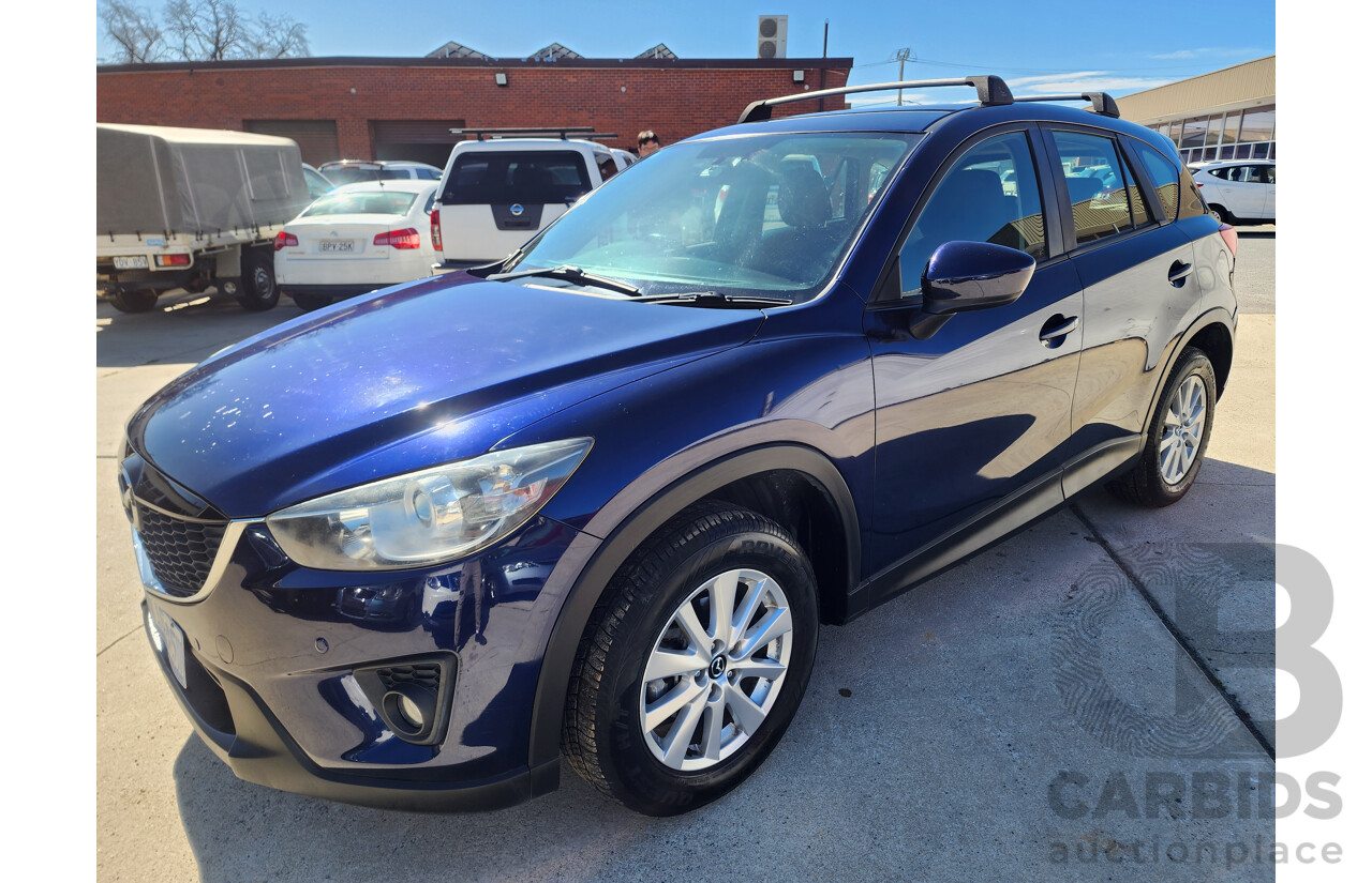 10/2012 Mazda Cx-5 MAXX Sport (4x4)  4d Wagon Blue 2.2L