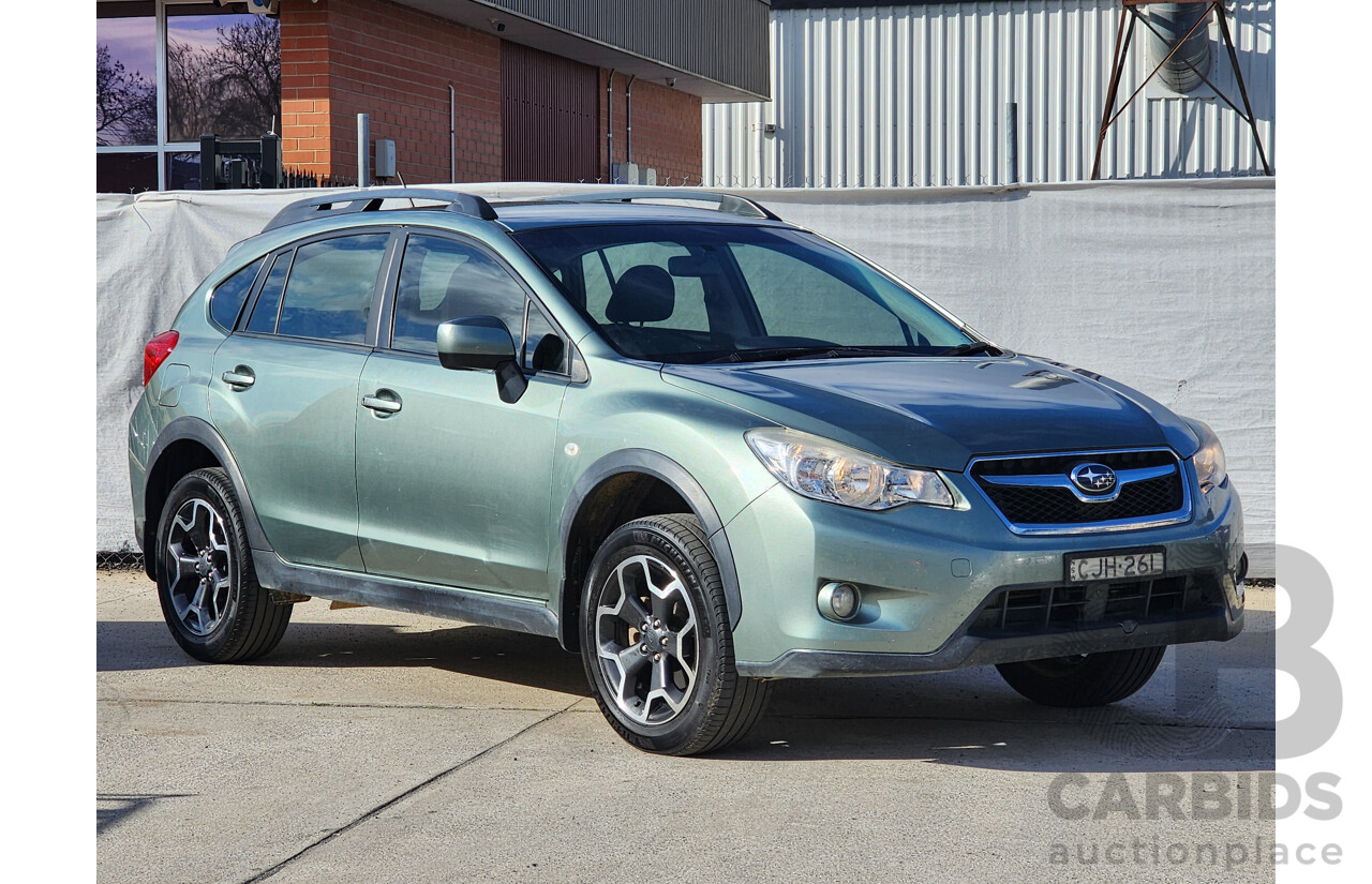 2/2013 Subaru XV 2.0i MY13 4d Wagon Green 2.0L