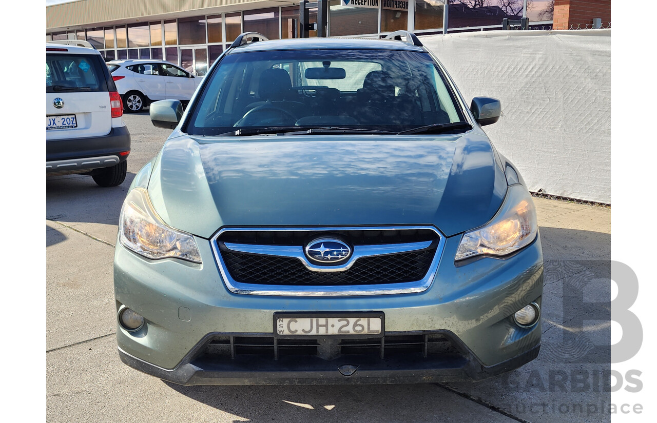 2/2013 Subaru XV 2.0i MY13 4d Wagon Green 2.0L