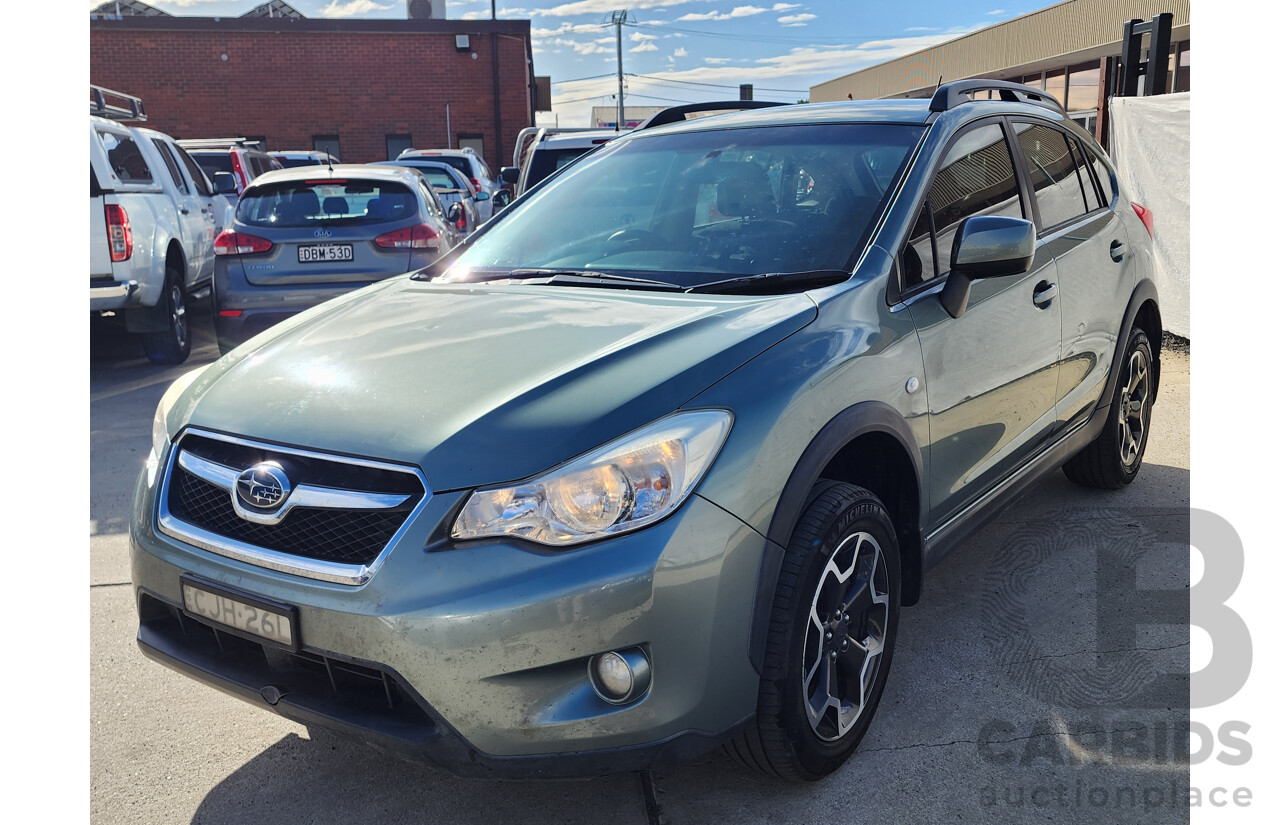 2/2013 Subaru XV 2.0i MY13 4d Wagon Green 2.0L