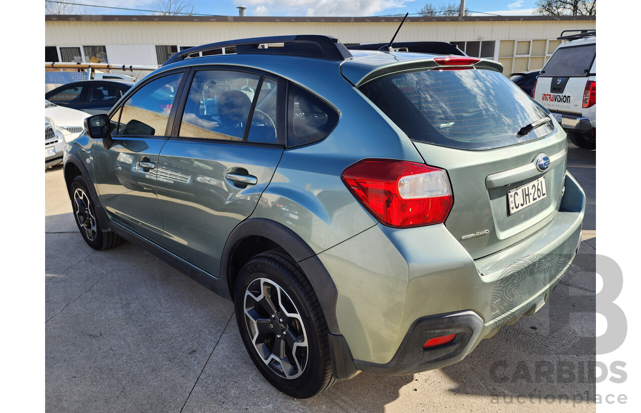 2/2013 Subaru XV 2.0i MY13 4d Wagon Green 2.0L