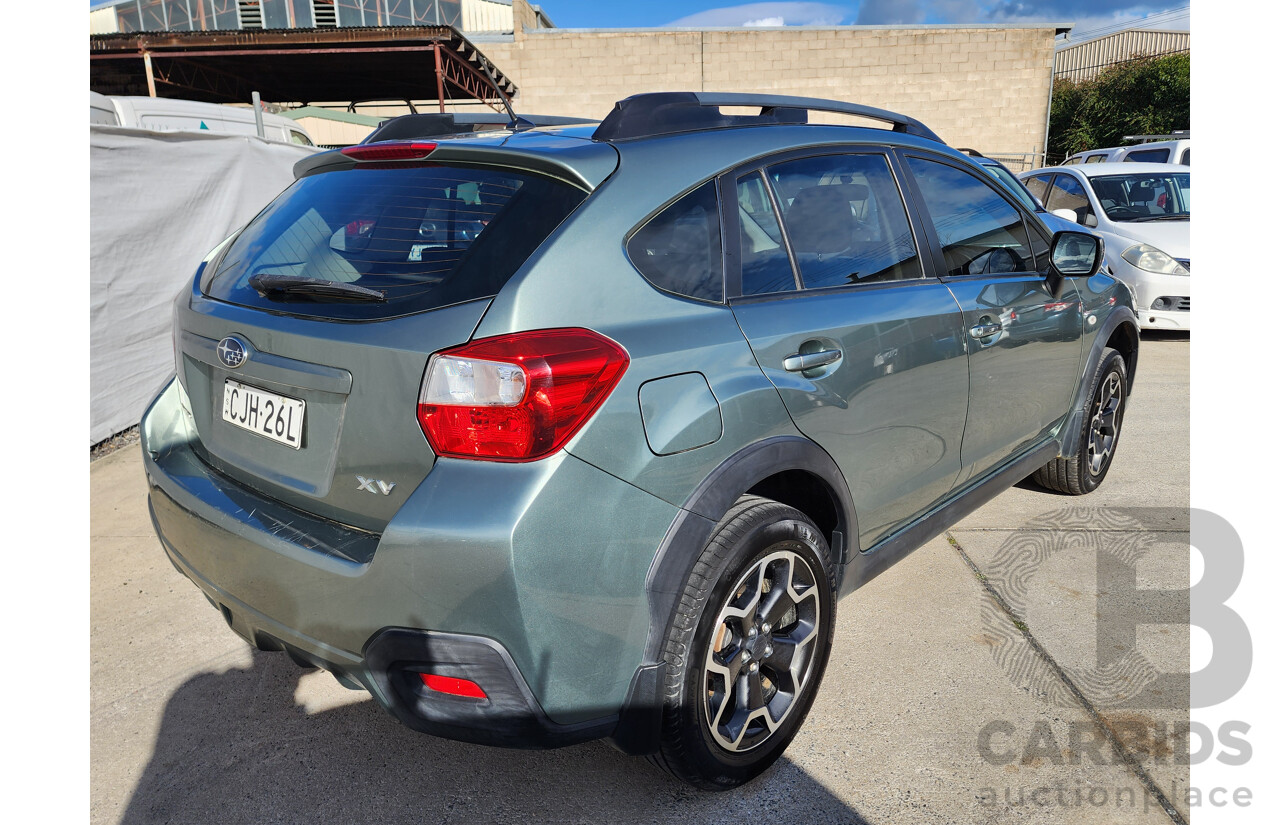 2/2013 Subaru XV 2.0i MY13 4d Wagon Green 2.0L