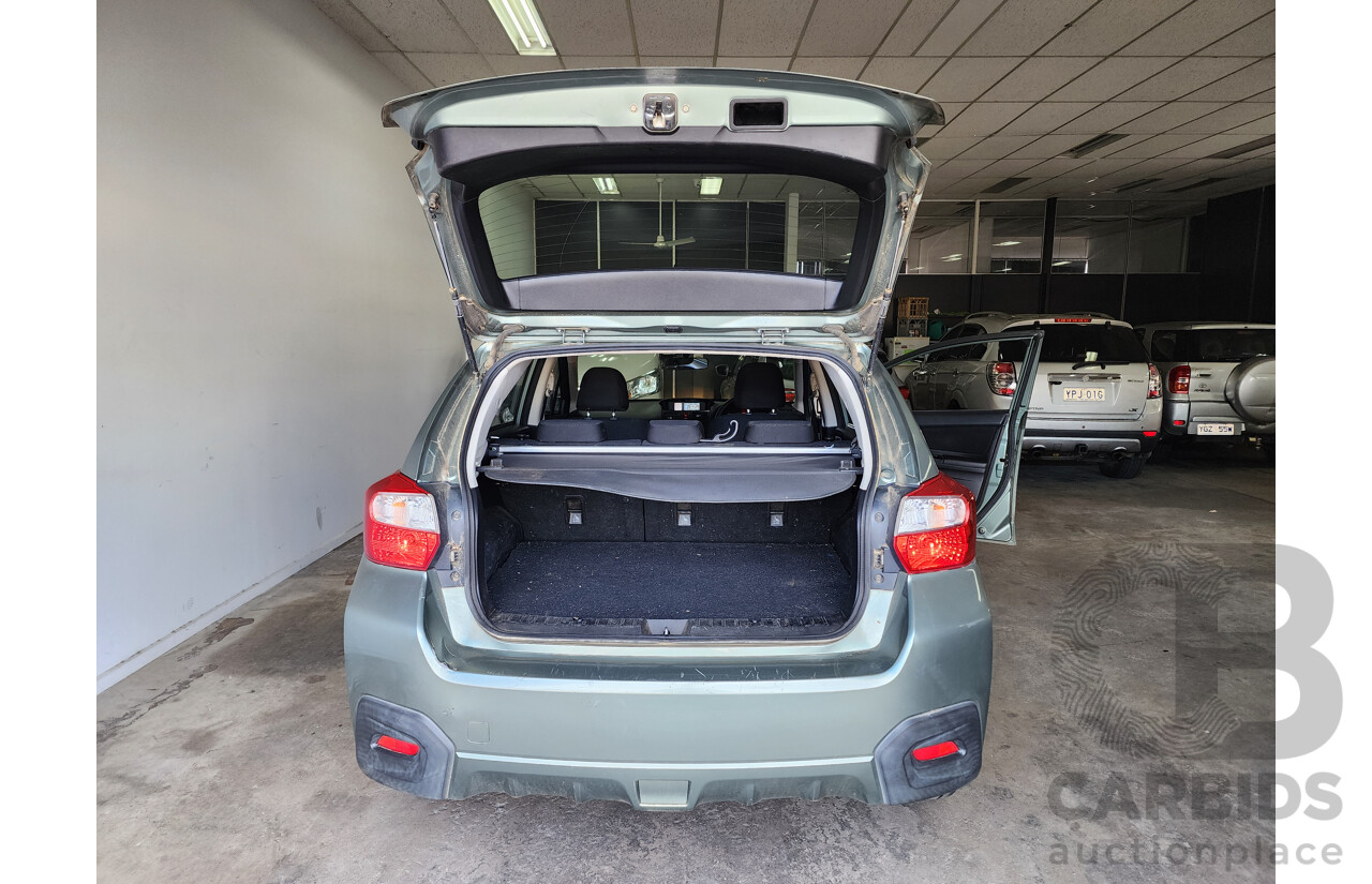 2/2013 Subaru XV 2.0i MY13 4d Wagon Green 2.0L