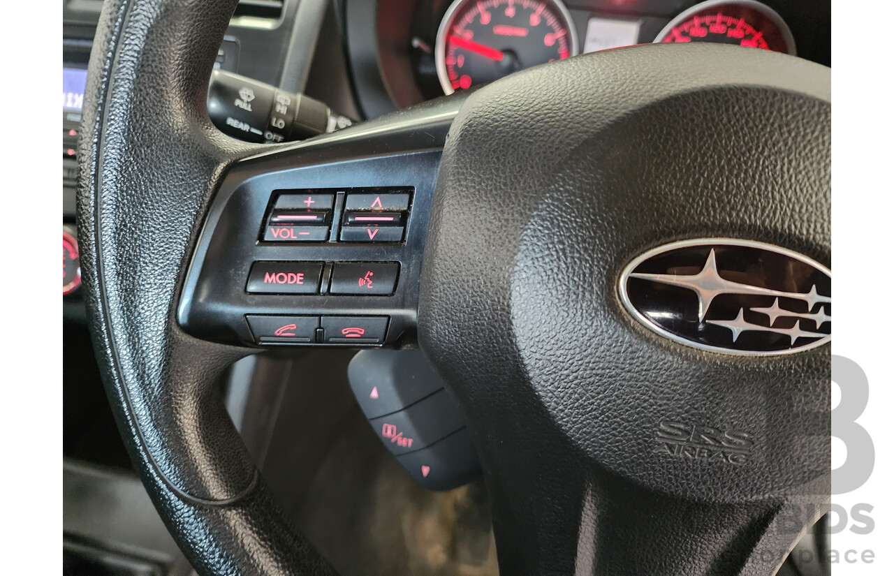 2/2013 Subaru XV 2.0i MY13 4d Wagon Green 2.0L