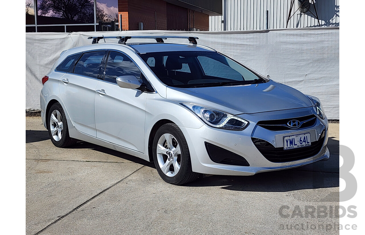 5/2013 Hyundai i40 Active VF 2 4d Wagon Silver Or Chrome 1.7L