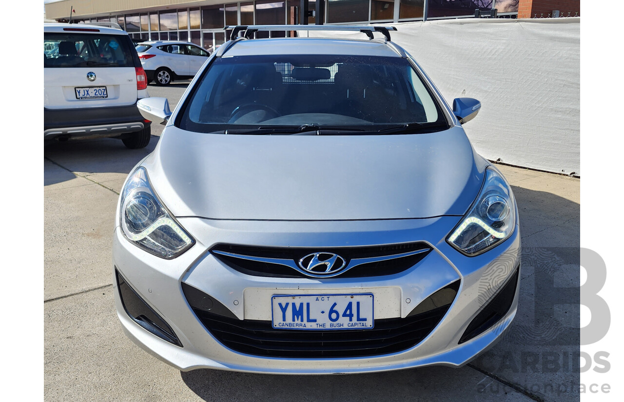 5/2013 Hyundai i40 Active VF 2 4d Wagon Silver Or Chrome 1.7L