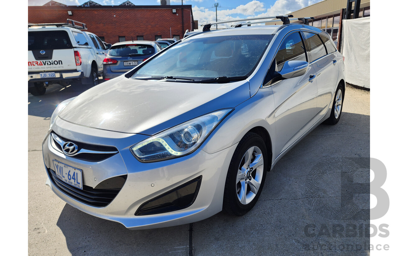 5/2013 Hyundai i40 Active VF 2 4d Wagon Silver Or Chrome 1.7L