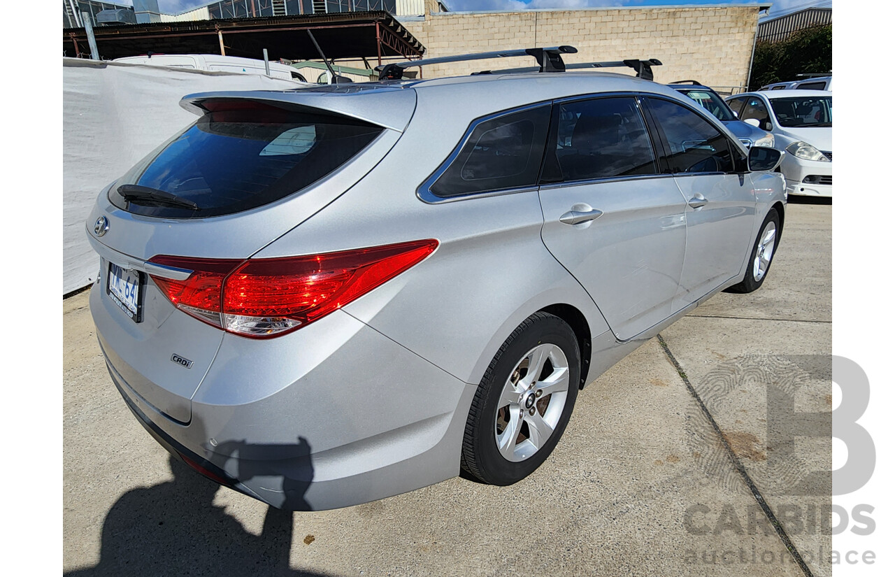 5/2013 Hyundai i40 Active VF 2 4d Wagon Silver Or Chrome 1.7L
