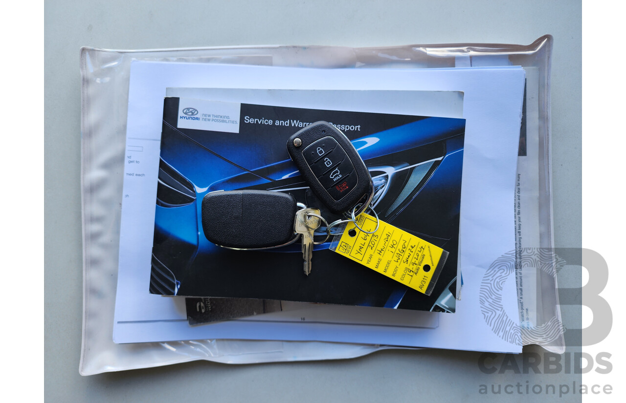 5/2013 Hyundai i40 Active VF 2 4d Wagon Silver Or Chrome 1.7L