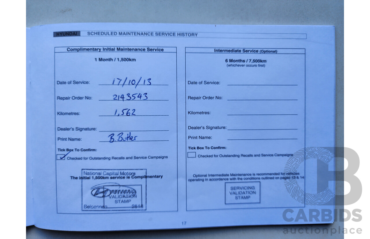 5/2013 Hyundai i40 Active VF 2 4d Wagon Silver Or Chrome 1.7L