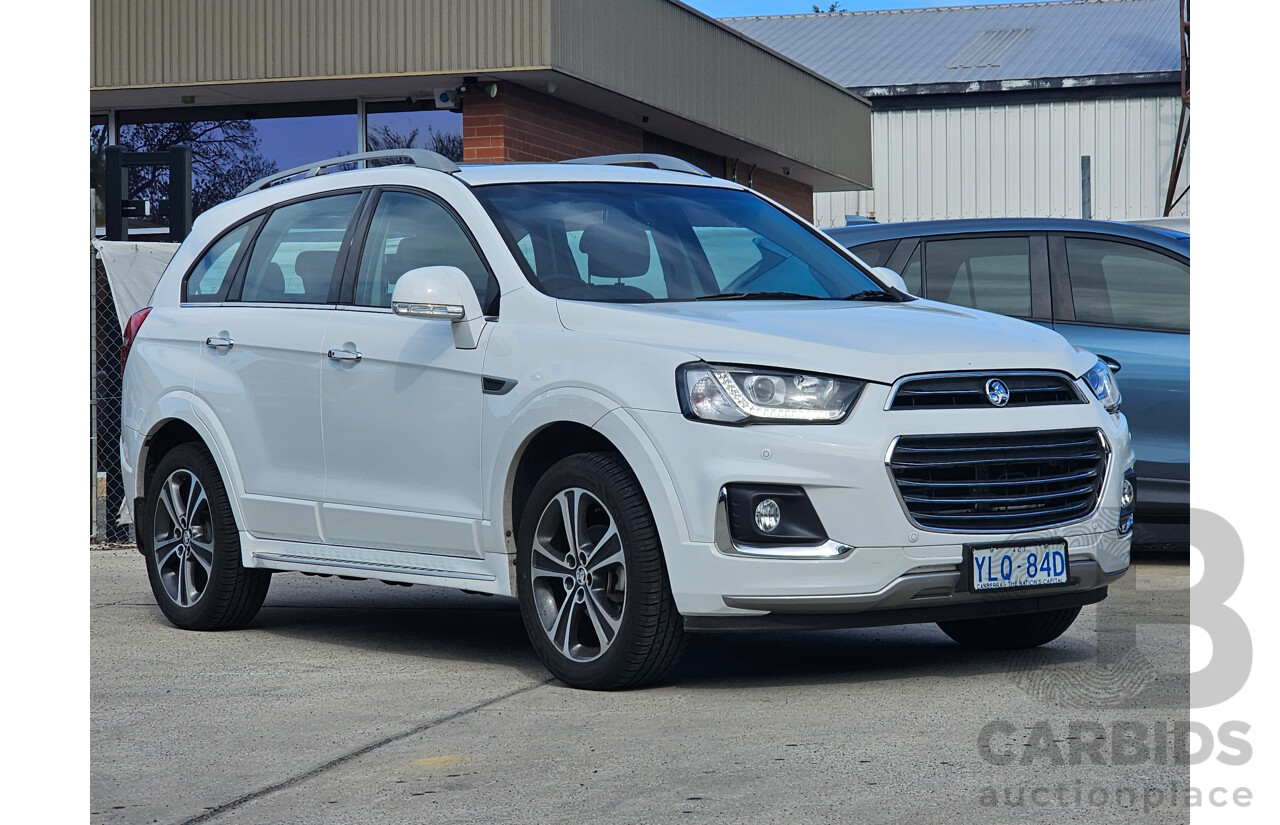 10/2016 Holden Captiva 7 LTZ (awd) CG MY15 4d Wagon White 2.2L