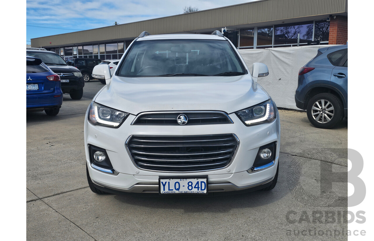 10/2016 Holden Captiva 7 LTZ (awd) CG MY15 4d Wagon White 2.2L