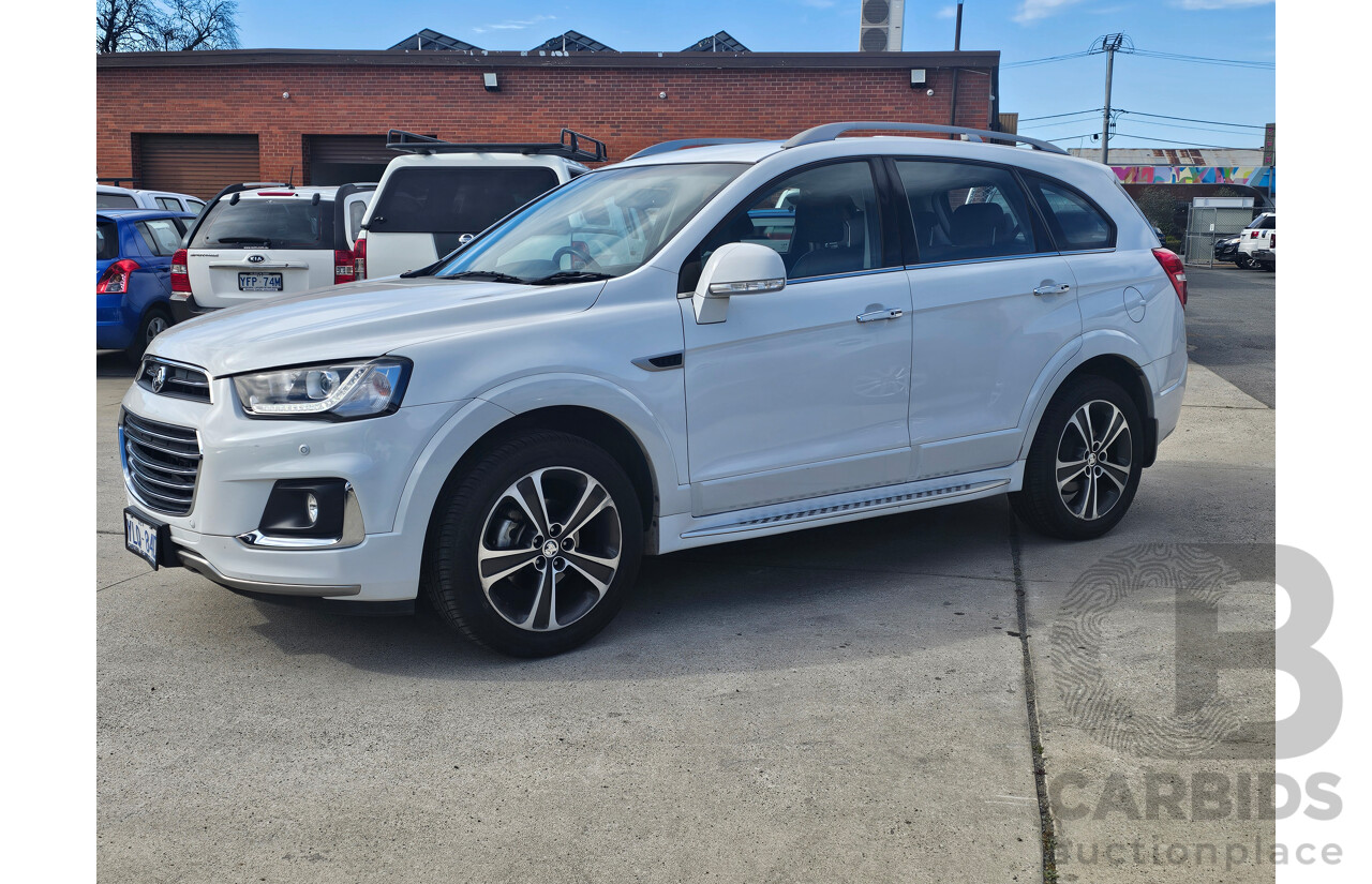 10/2016 Holden Captiva 7 LTZ (awd) CG MY15 4d Wagon White 2.2L