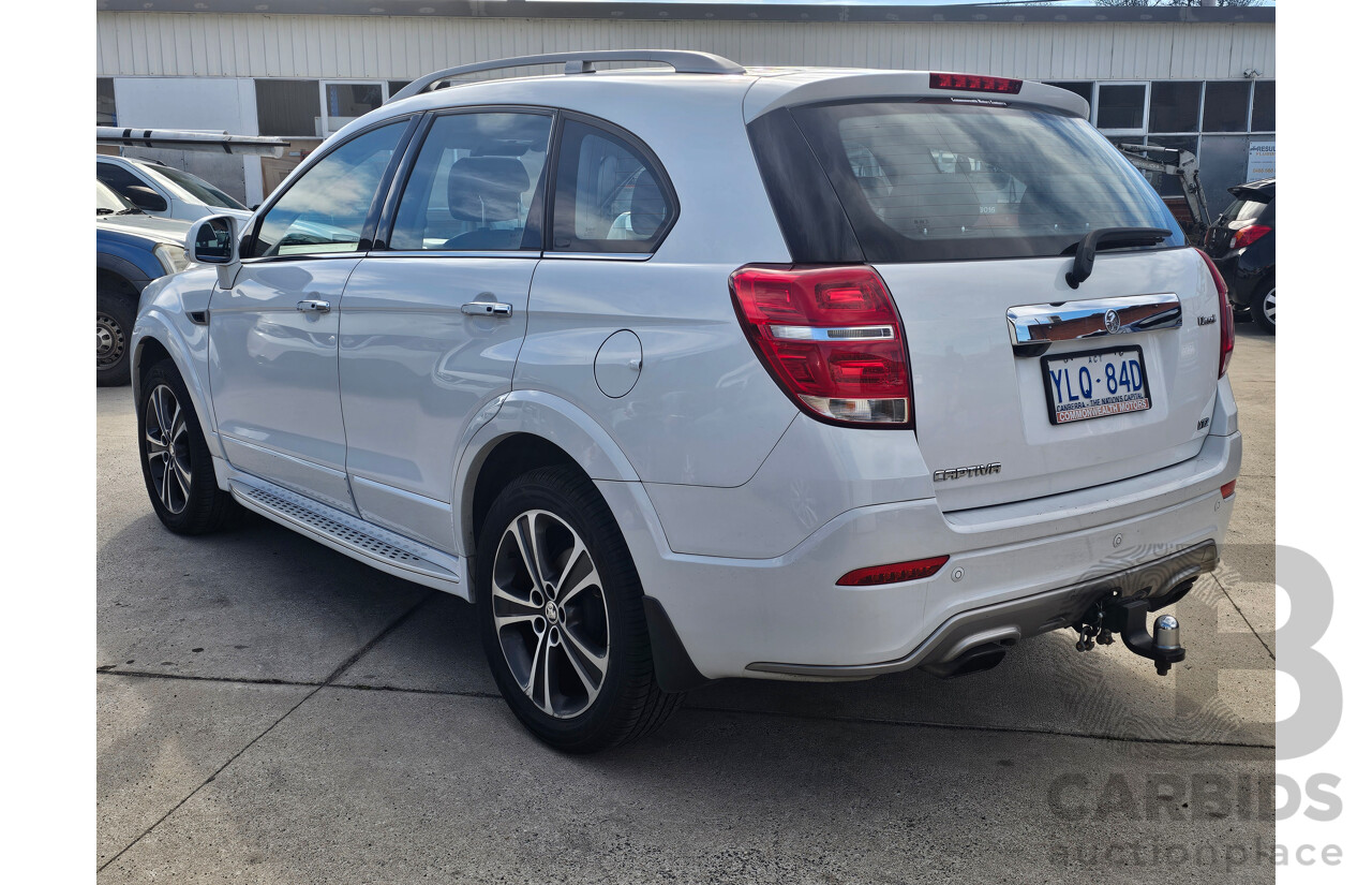 10/2016 Holden Captiva 7 LTZ (awd) CG MY15 4d Wagon White 2.2L