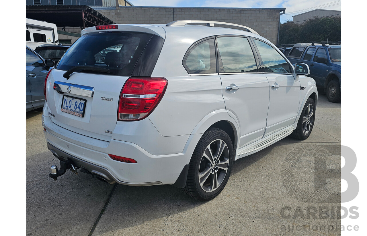 10/2016 Holden Captiva 7 LTZ (awd) CG MY15 4d Wagon White 2.2L