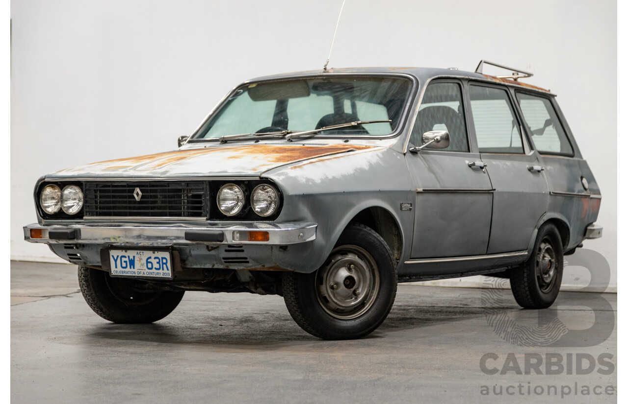 11/1979 Renault Virage 4d Wagon Blue 1.4L